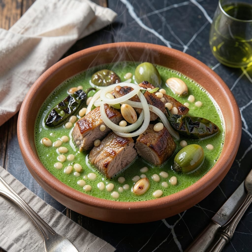 Green Pozole Recipe Pork: Traditional Hominy and Chile Stew
