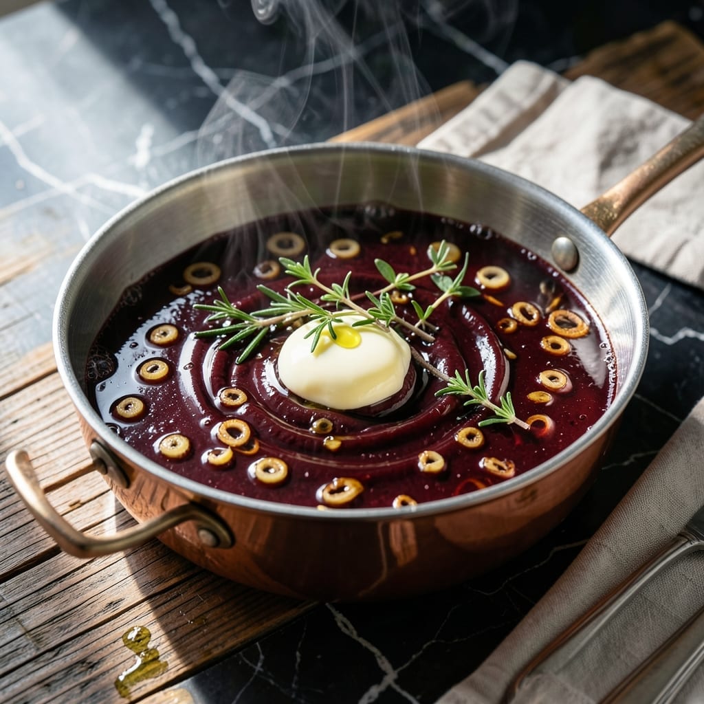 Beef Tenderloin Sauce Recipe: Rich Red Wine Reduction for Steakhouse Flavor