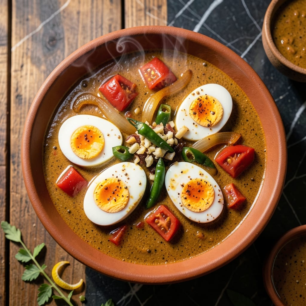 Egg Curry Recipe Vismai Food: South Indian-Style Boiled Eggs in Aromatic Gravy