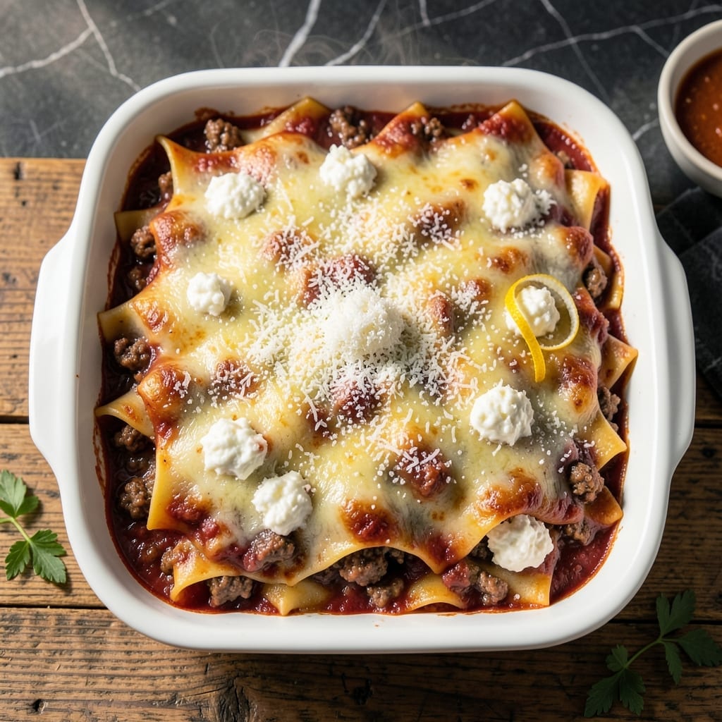 Easy Lasagna Recipe No Ricotta: Layered Comfort With Cottage Cheese Swap