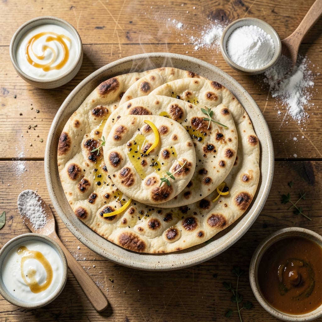 No Yeast Naan Recipe: Soft and Pliable Homemade Flatbread