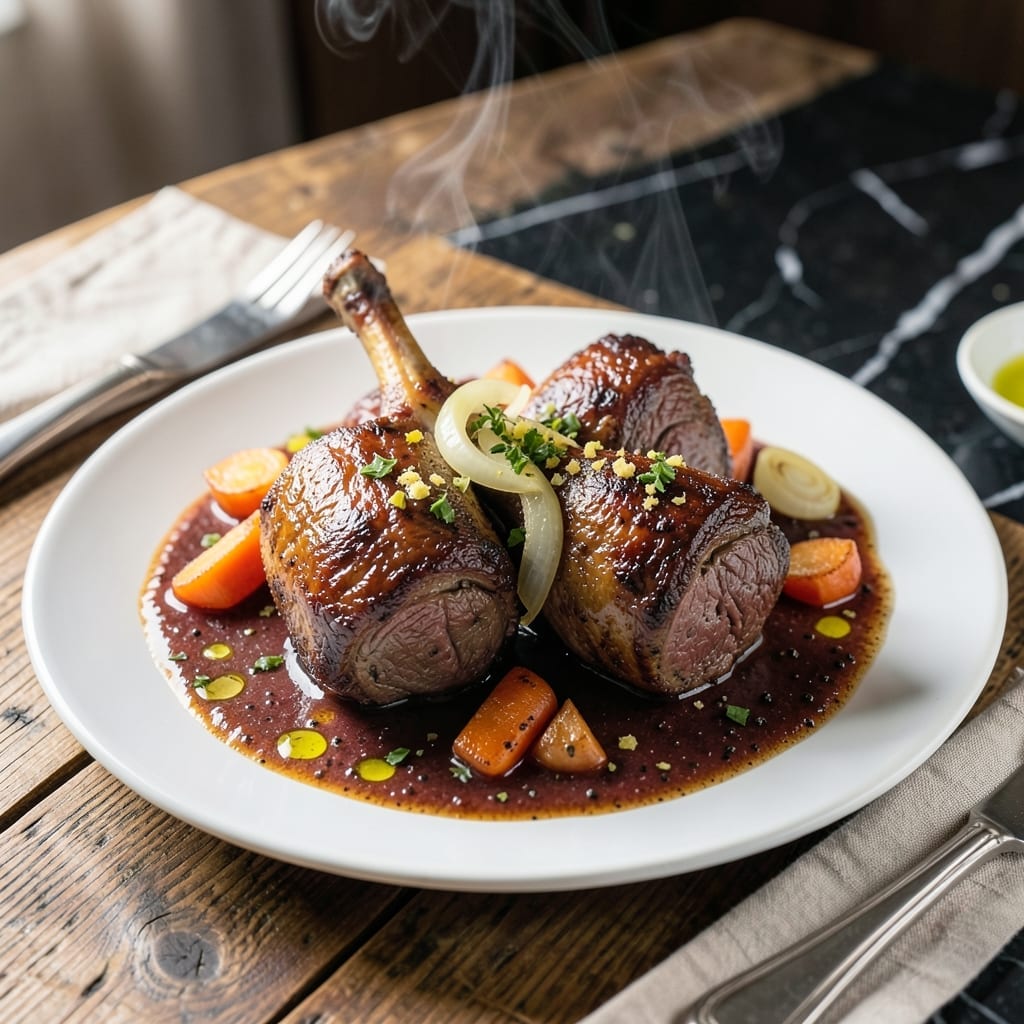 Recipe for Osso Buco With Beef Shanks: Milanese Braised Masterpiece