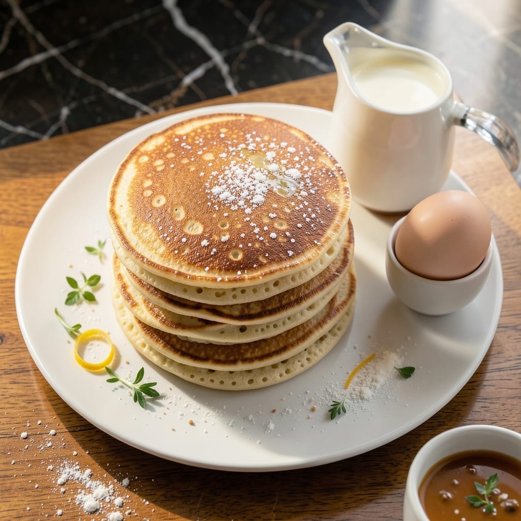 Pancake Recipe For 2: Fluffy Stacks With Golden Edges