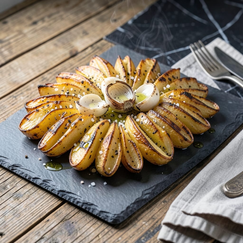 Grilled Hasselback Potato Recipe: Buttery Crisp With Fan-Like Slices