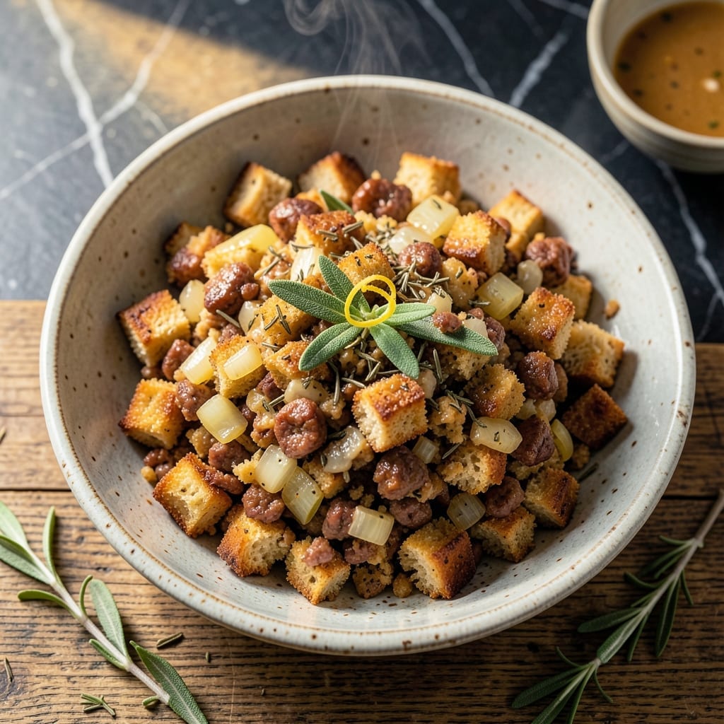 Sausage Stuffing Recipe Sage: Herb-Infused Holiday Essence