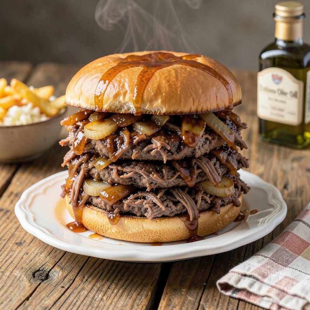 Dairy Queen BBQ Beef Sandwich Recipe: Slow-Cooked Saucy Pile on a Buttered Bun