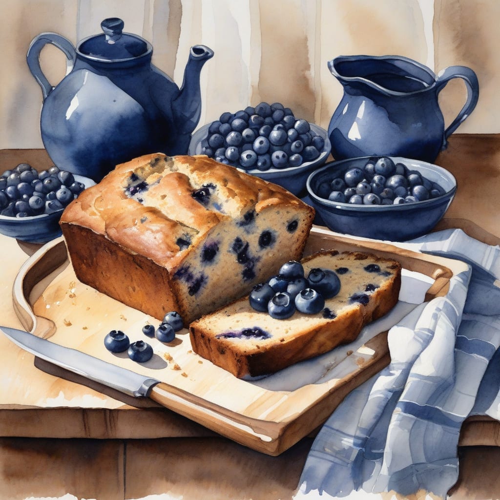 grandma marrs banana blueberry bread recipe