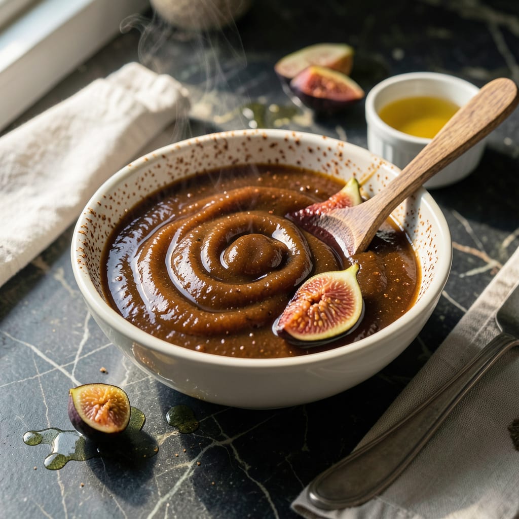 Fig BBQ Sauce Recipe: Jammy Fruit Infused Smokiness example with annotations