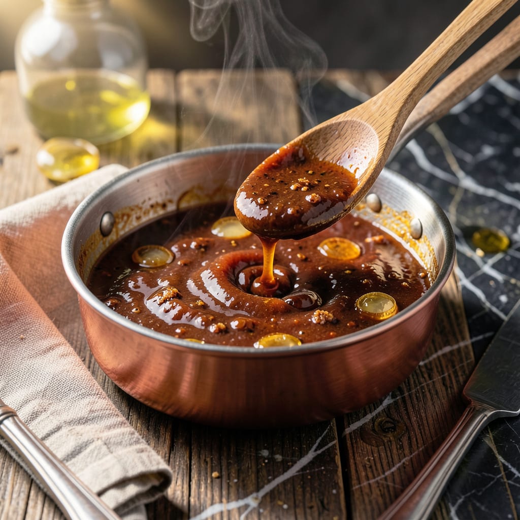 Fireball BBQ Sauce Recipe: Spicy Cinnamon Infused Depth for Grilling example with annotations