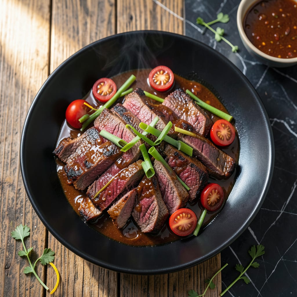 Comprehensive Flank Steak BBQ Recipe: Grill Mastered Smoky Tenderness visual reference