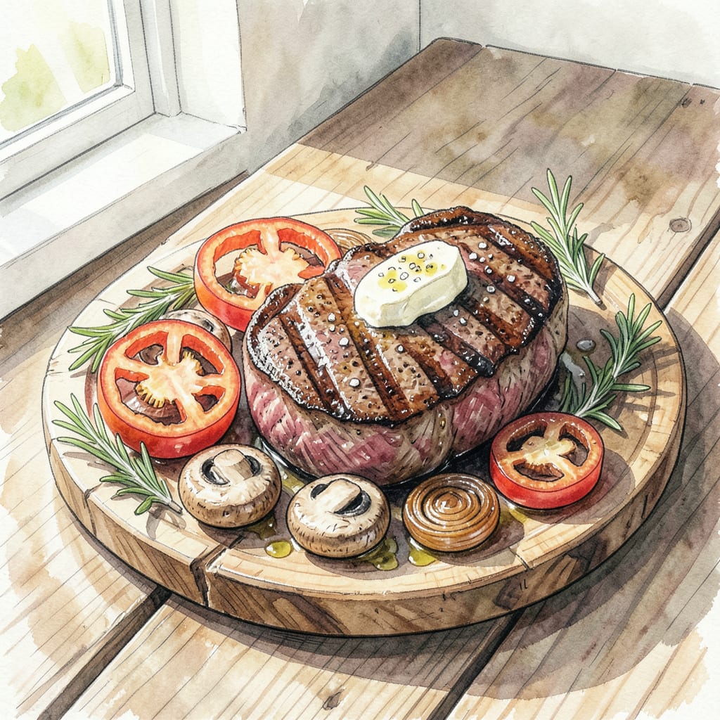 Visual representation of Flattop Grill Recipe: Searing Hot and Sizzling Perfect Every Time