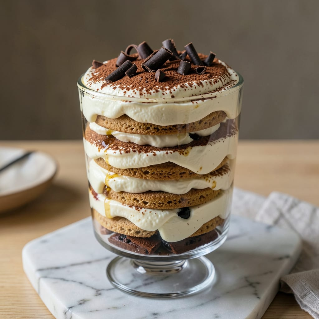 Freeze Tiramisu: Make Ahead Dessert With Perfect Layers Every Time illustration with key details