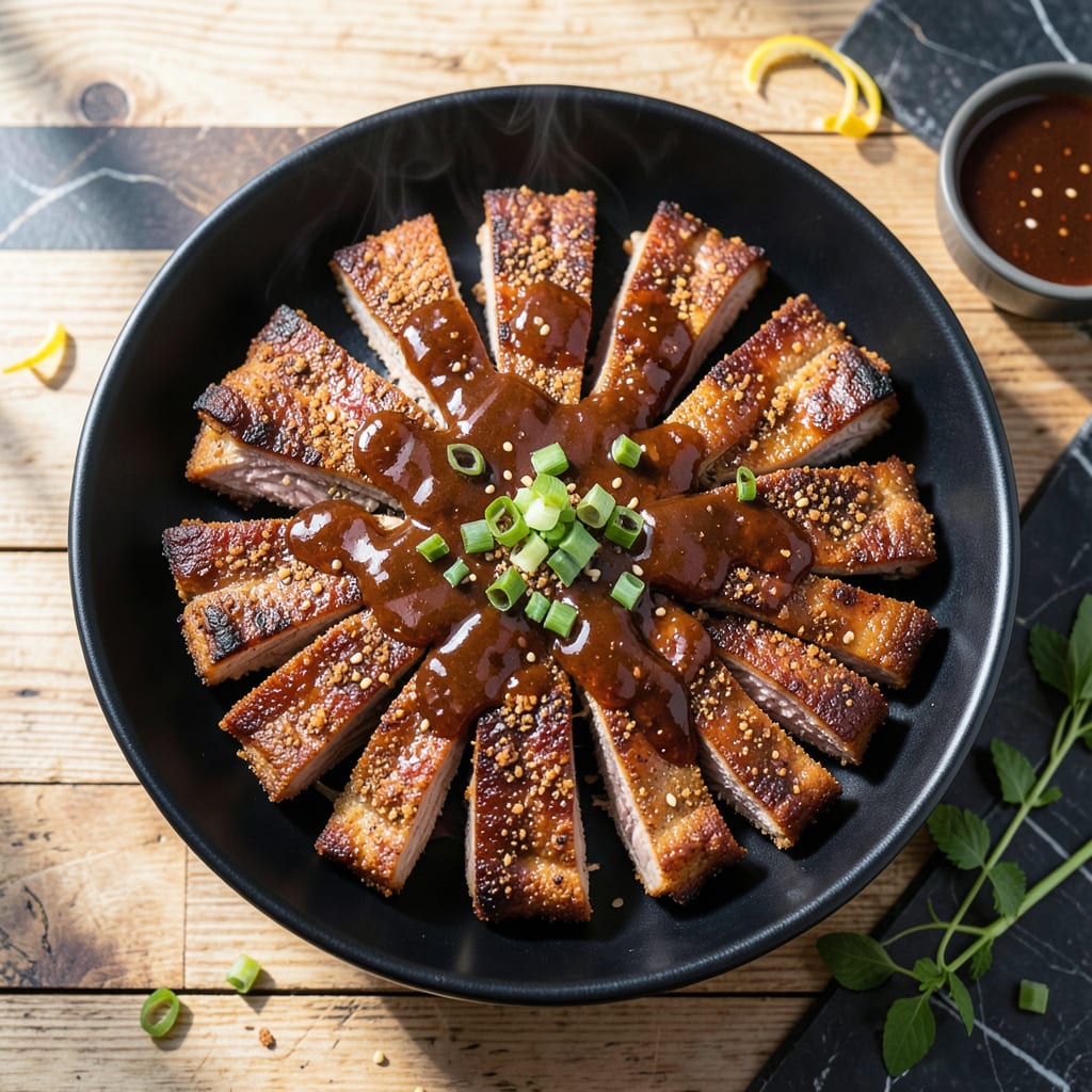 Comprehensive Fried BBQ Ribs Recipe: Smoky Crisp Bites With Sweet Heat visual reference