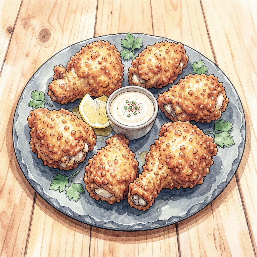 Visual representation of Fried Chicken Panko Recipe: Extra Crispy Japanese Style Crunch