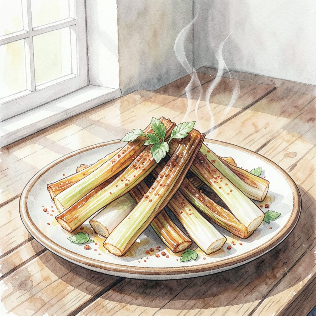 Fried Leeks Recipe: Crispy Golden Delight in Minutes detailed visual guide