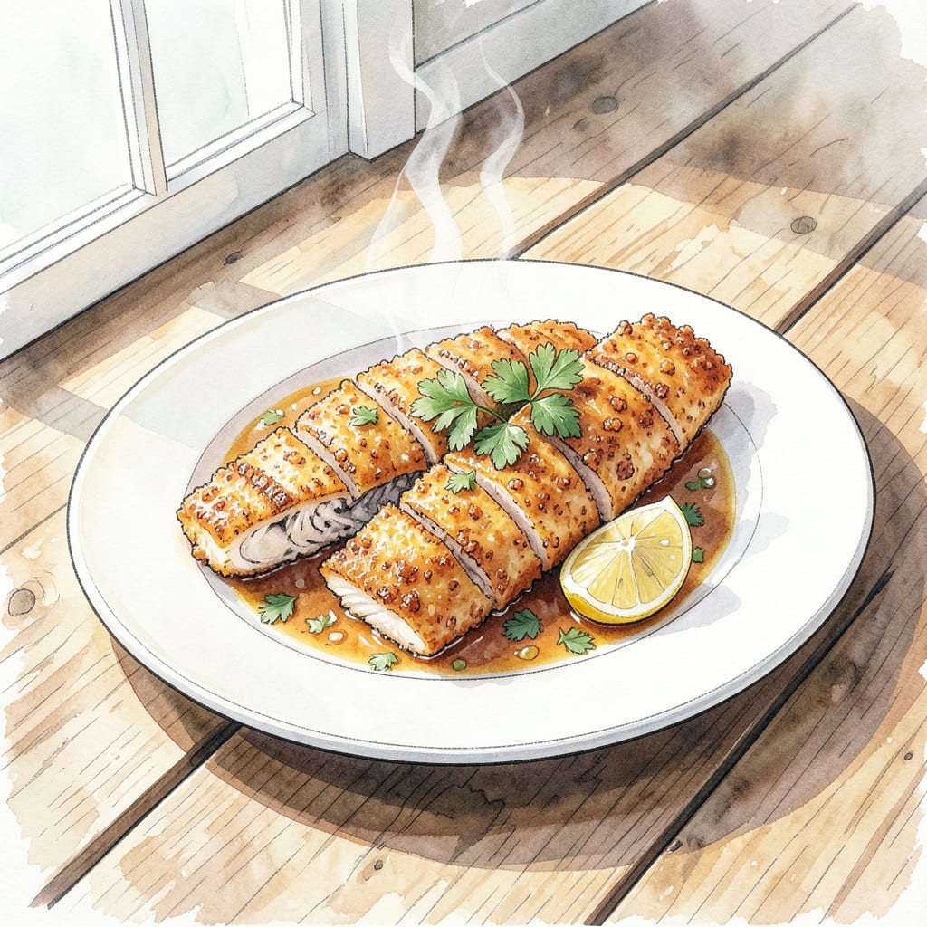 Visual representation of Fried Striped Bass Recipe: Crispy Coating and Flaky Fish in Minutes
