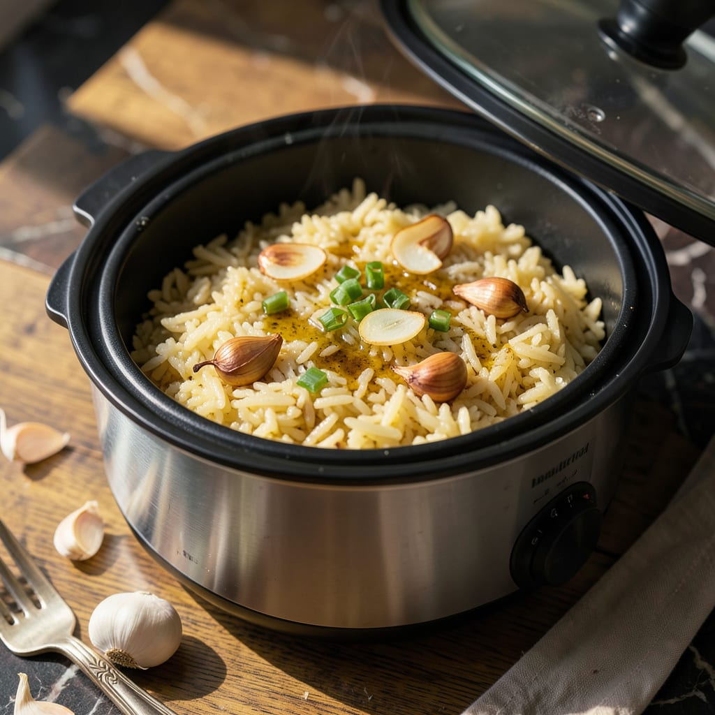 Complete Garlic in Rice Cooker: Fragrant, Hands Off Side Dish Perfection overview image
