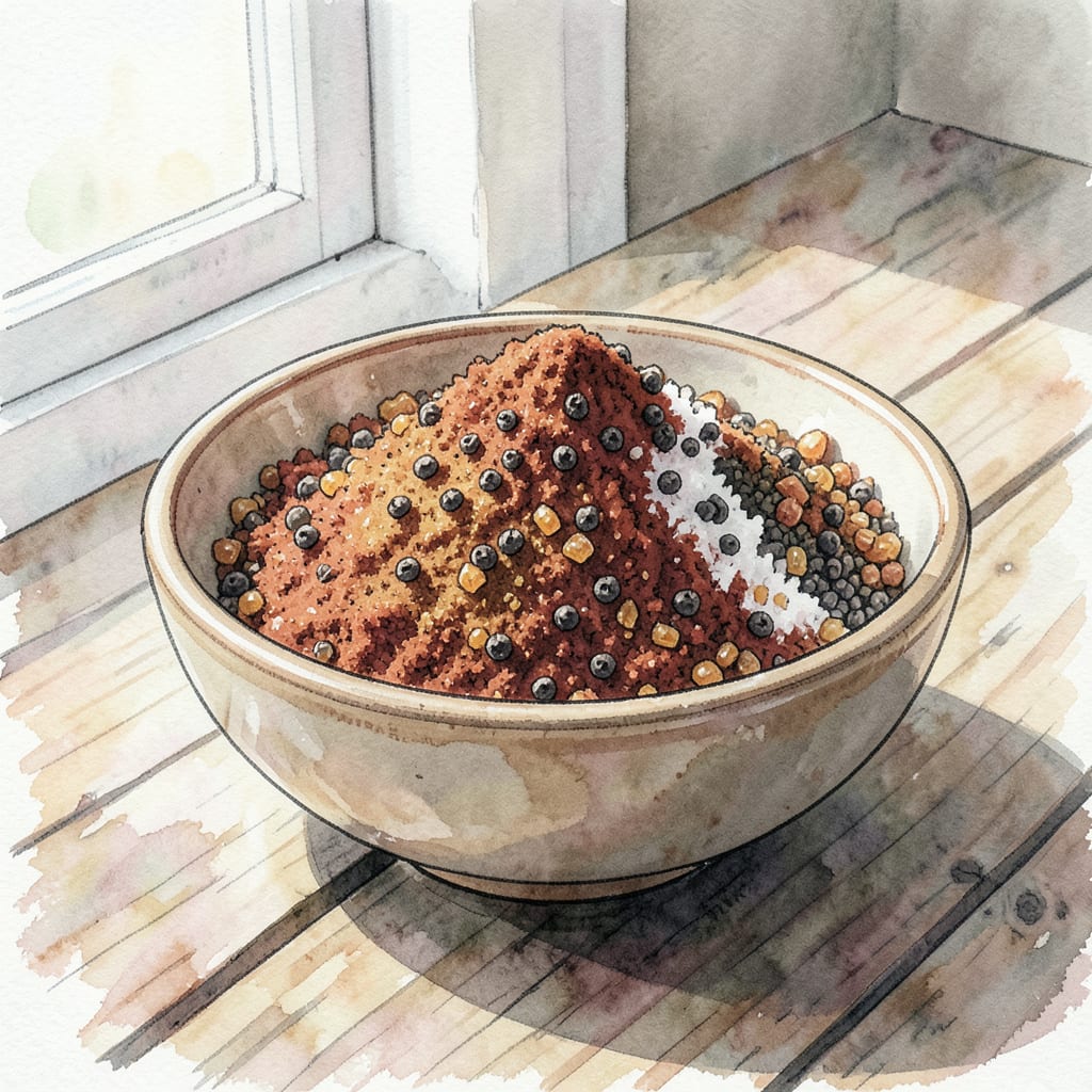 Garlic Pepper BBQ Rub Recipe: Flavorful Blend for Any Grill Master detailed visual guide