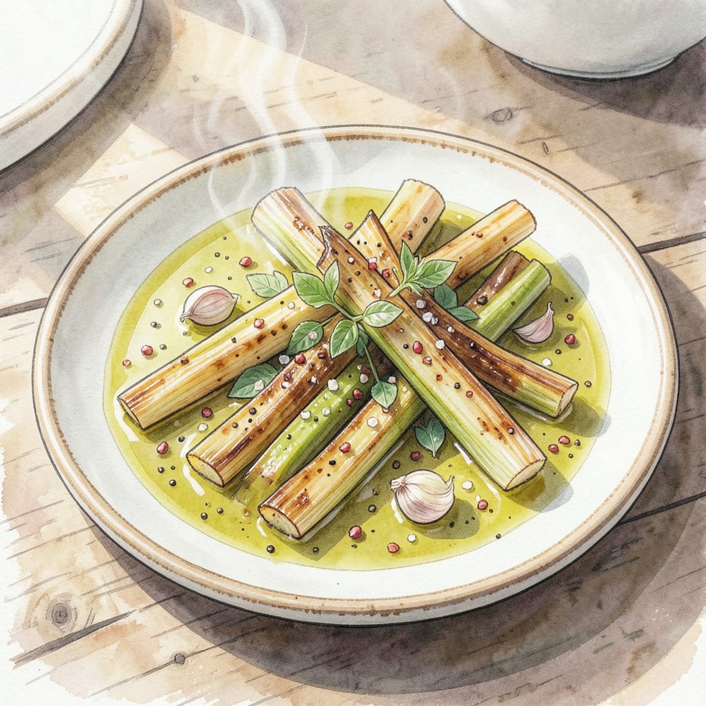 Garlic Scape Recipe: Sizzling Summer Flavor Burst illustration with key details