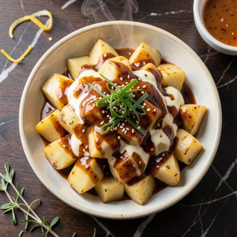 gen korean bbq potato salad recipe detailed visual guide