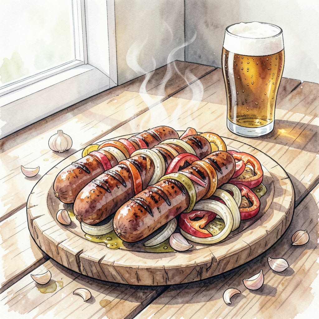 German Sausage Recipe: Hearty Bratwurst Dinner in 30 Minutes detailed visual guide
