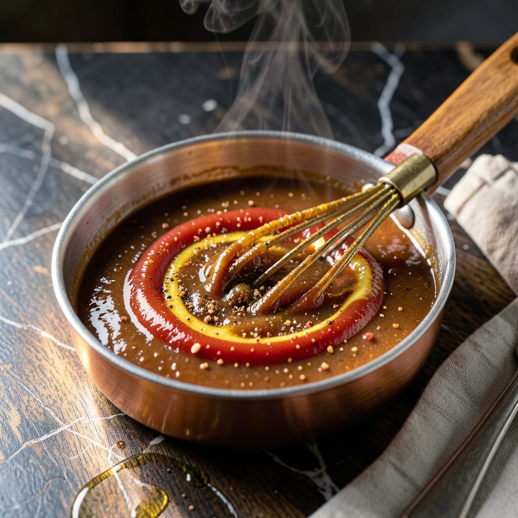 Visual representation of Gluten Free Honey BBQ Sauce Recipe: Sweet and Smoky Without Corn Syrup