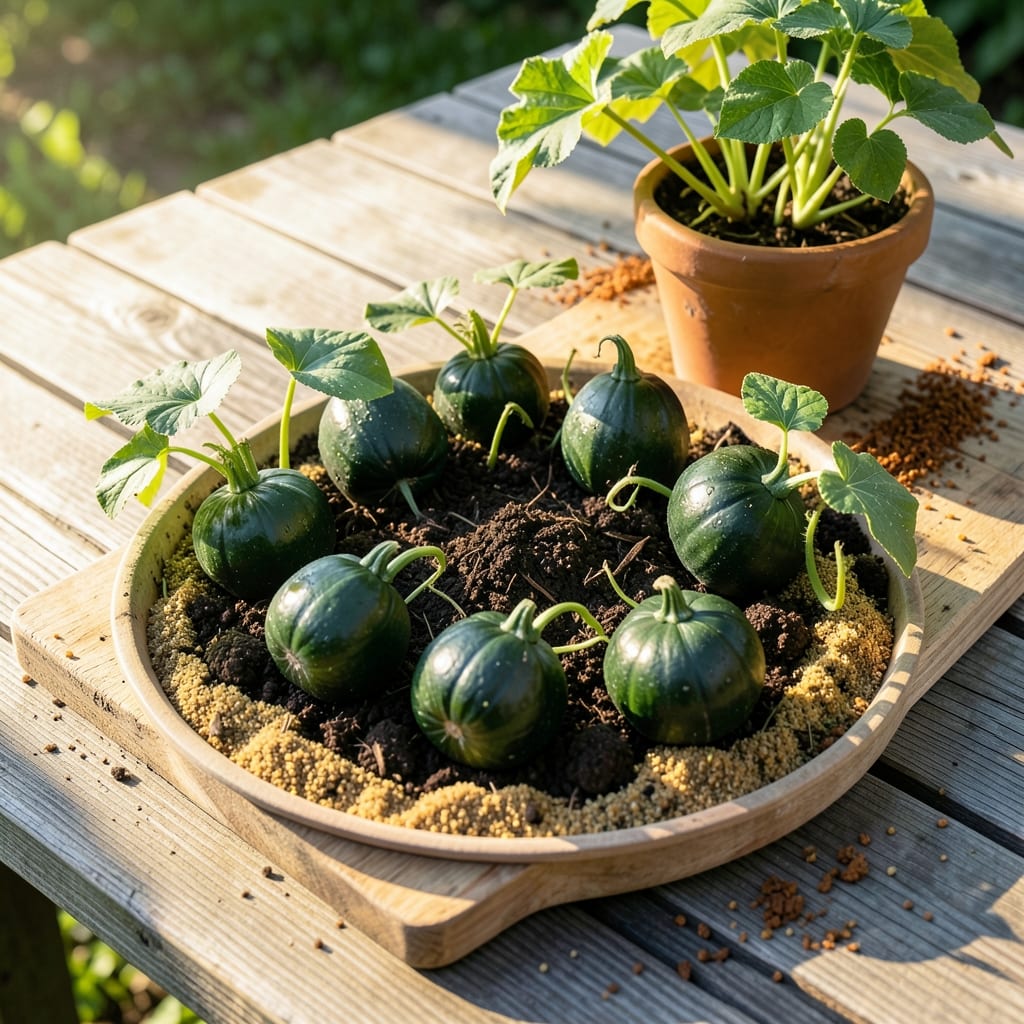 green griller squash example with annotations