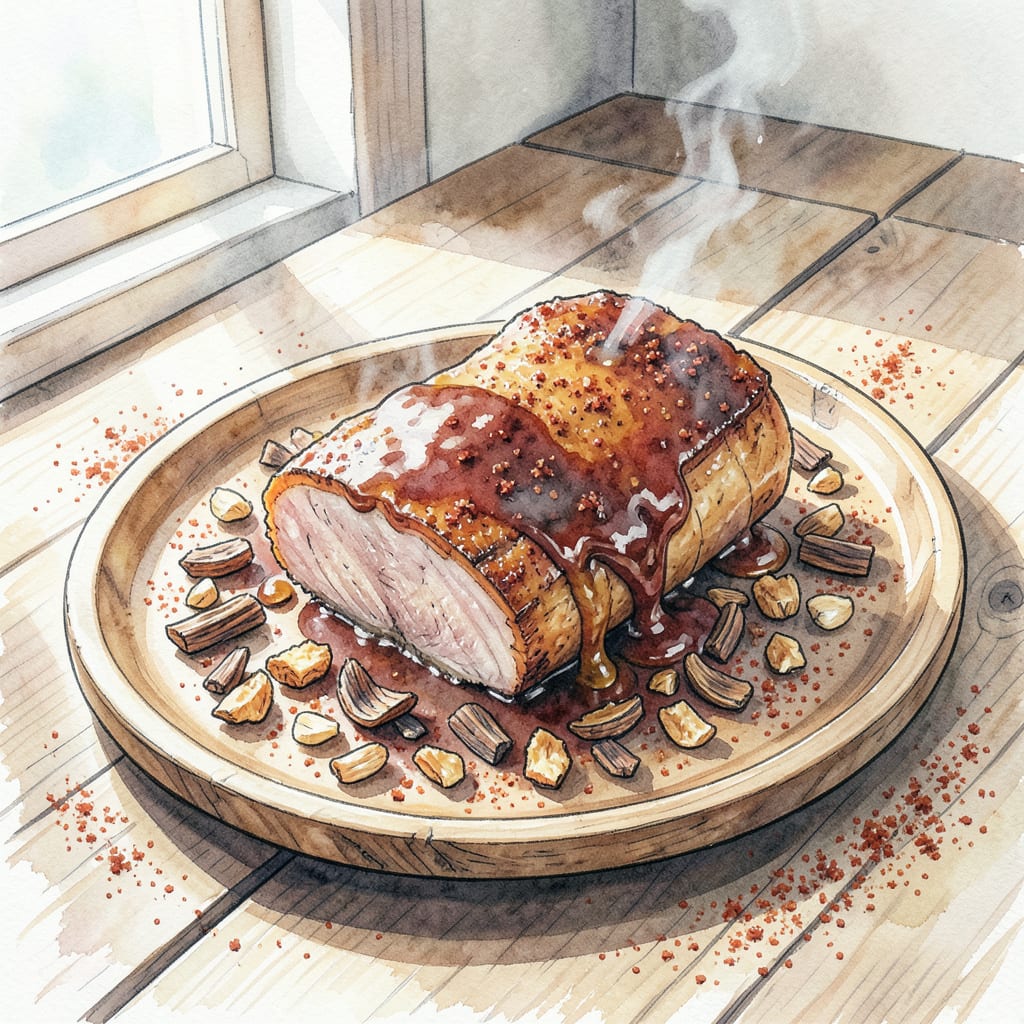Visual representation of green mountain grill recipe
