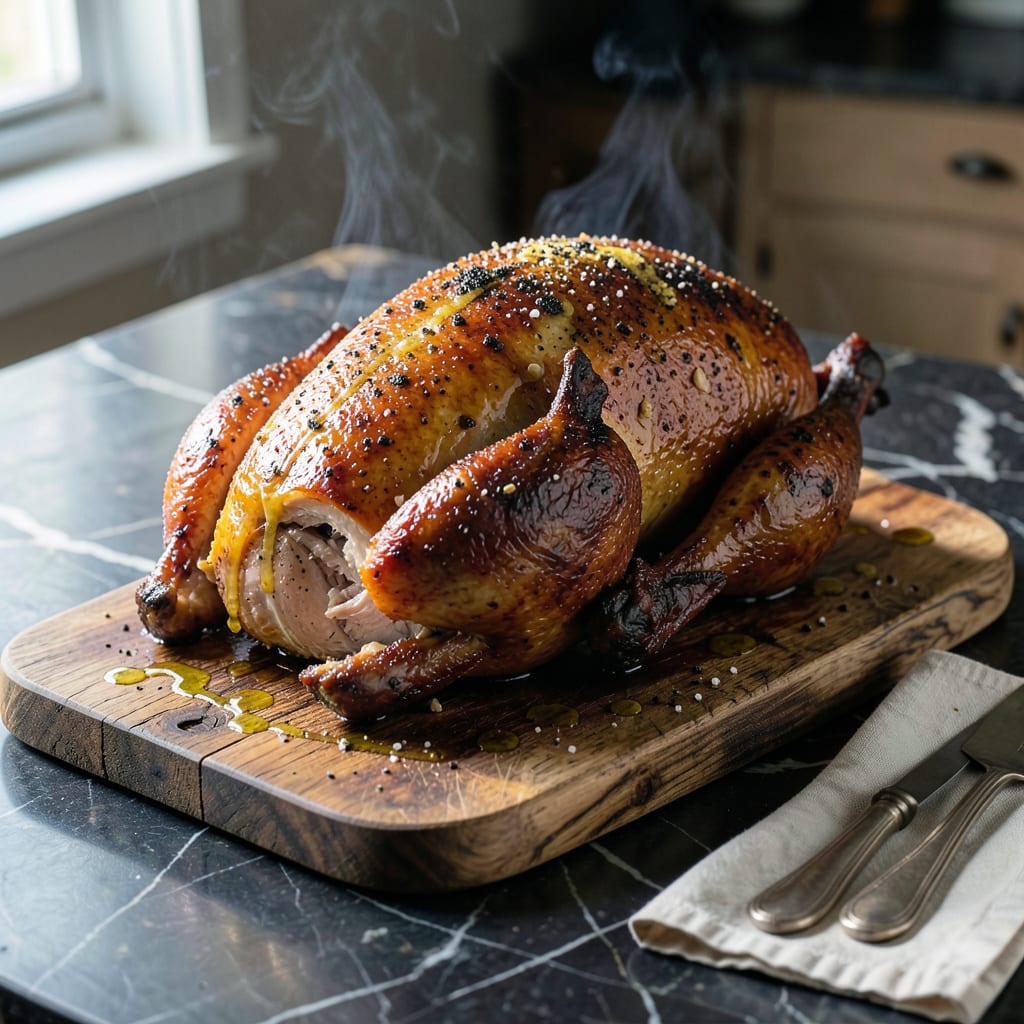 Visual representation of Green Mountain Grill Turkey Recipe: Smoked to Juicy Perfection