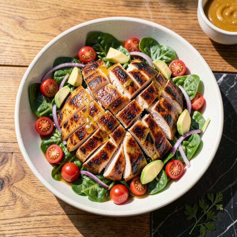 Grill Chicken Salad Recipe: Charred Citrus Zing With Avocado Cream example with annotations