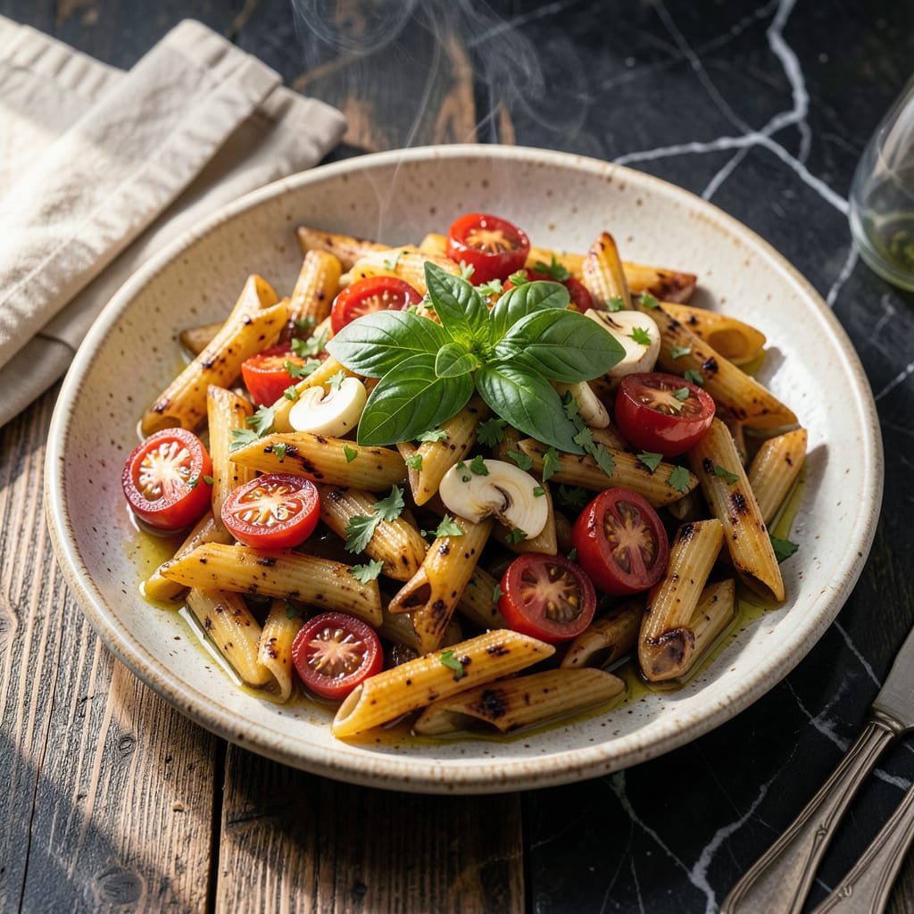 Comprehensive Grill Pasta Recipe: Smoky Char With Fresh Herb Infusion visual reference