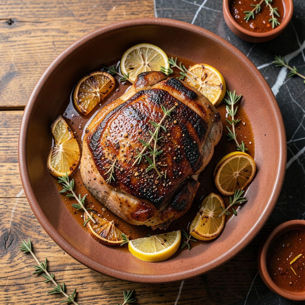 Comprehensive Grilled Beef Roast Recipe: Smoky Char With Garlic Butter Finish visual reference