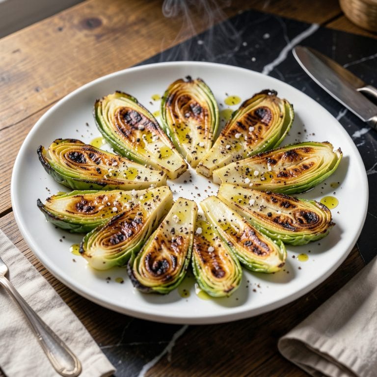 Comprehensive Grilled Cabbage Recipe: Charred Edges With Sweet Caramelized Core visual reference