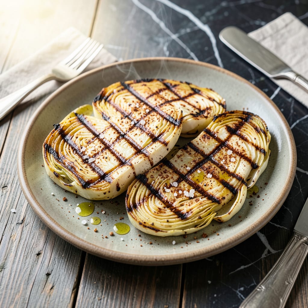 Grilled Cabbage Steak Recipe: Smoky Char With Crispy Edges detailed visual guide