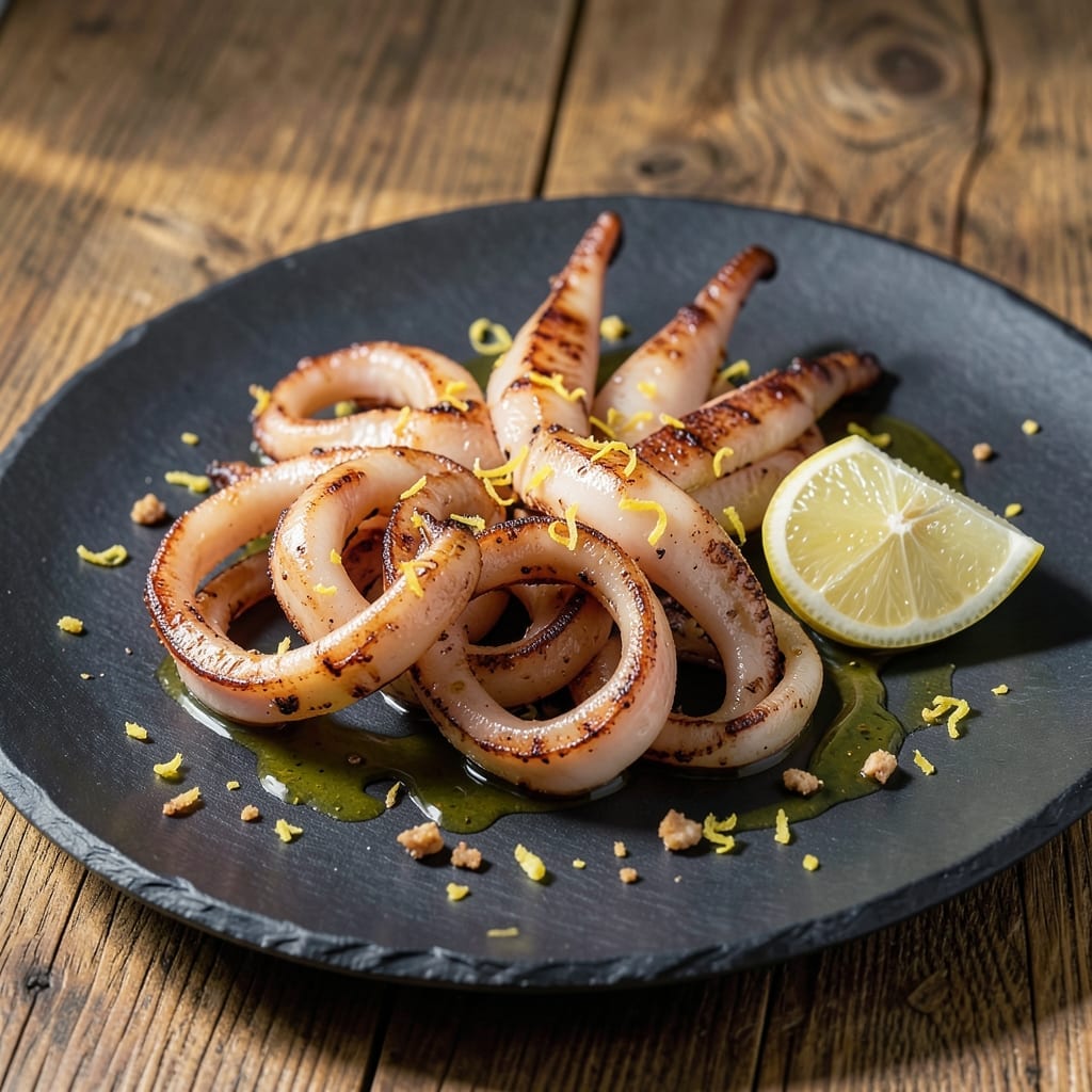 Grilled Calamari Recipe: Tender Rings With Lemon-Garlic Charm