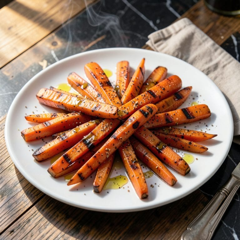 Grilled Carrots Recipe: Smoky Char With Honey Glaze example with annotations
