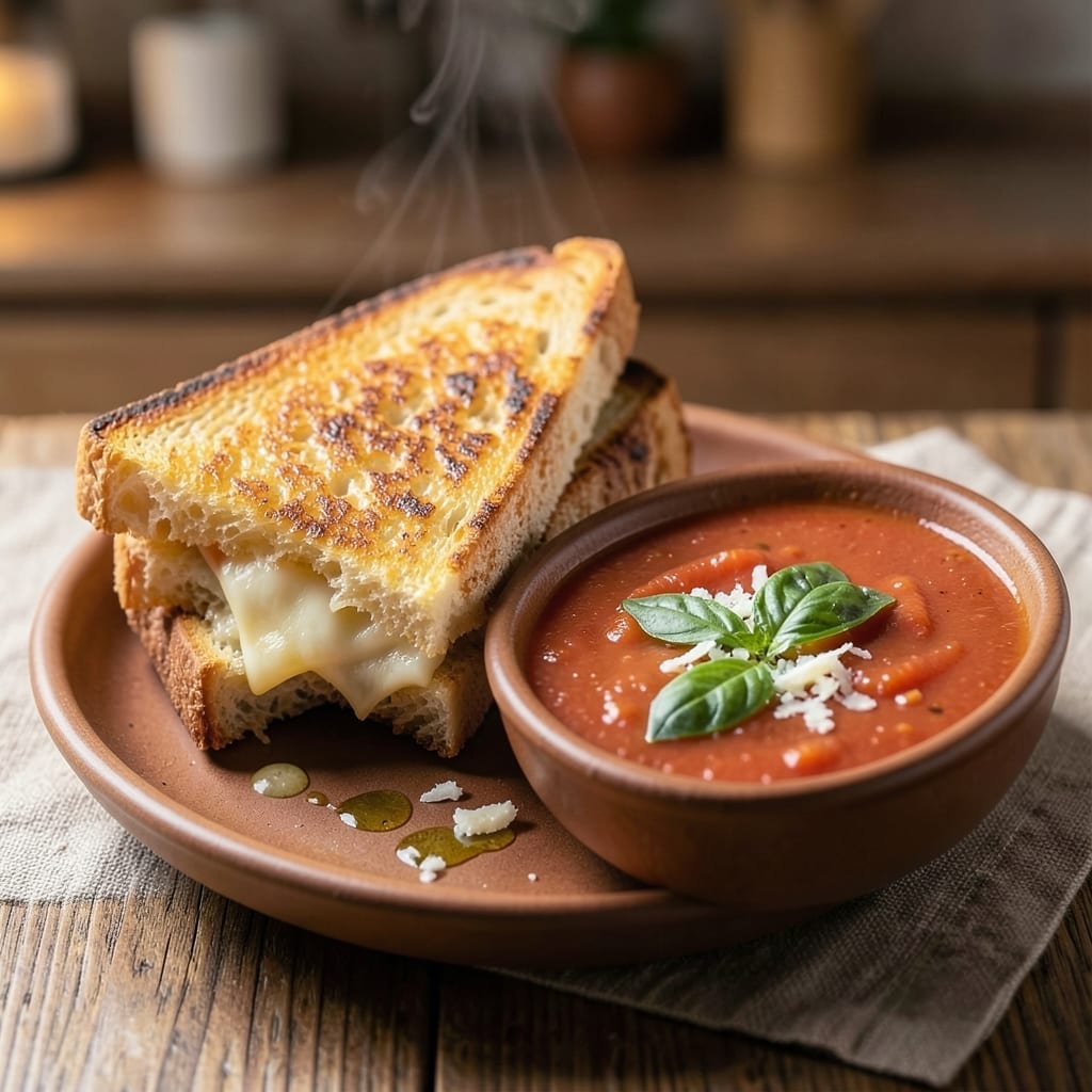 Grilled Cheese and Tomato Soup Recipe: Classic Pairing Made from Scratch