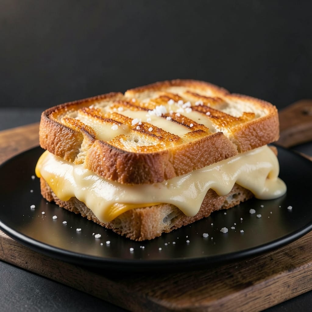 Grilled Cheese Sandwich Recipe With Mayo: Buttery Crust and Stretchy Cheese Pull