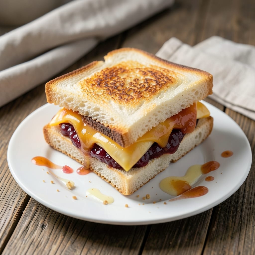 Grilled Cheese With Jam Recipe: Sweet and Savory Melt Harmony