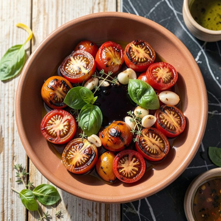 grilled cherry tomatoes recipe detailed visual guide