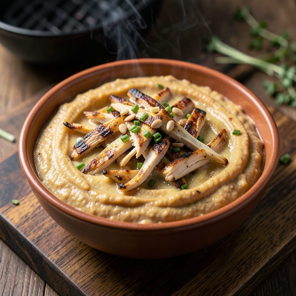Grilled Chicken Dip Recipe: Smoky Three-Cheese Spread