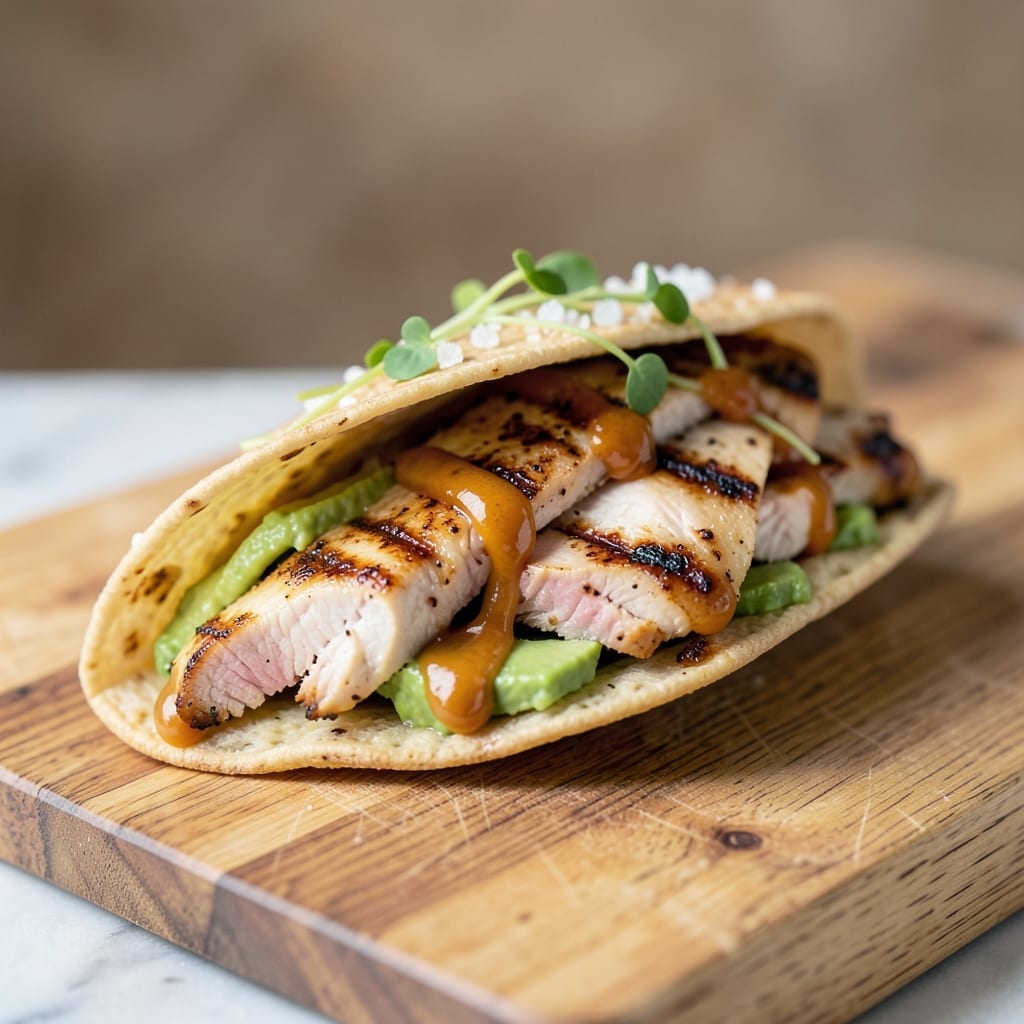 Grilled Chicken Snack Wrap Recipe: Portable Protein-Packed Bite