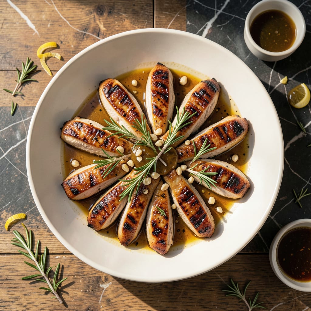 Comprehensive Grilled Chicken Tenderloins Recipe: Smoky Char and Herb Infused Succulence visual reference