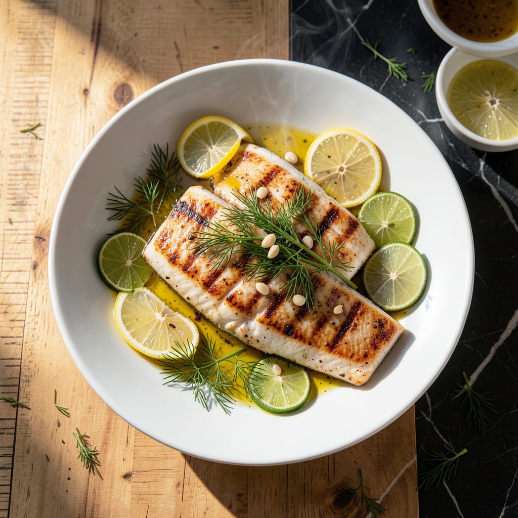 grilled cod fish recipe detailed visual guide