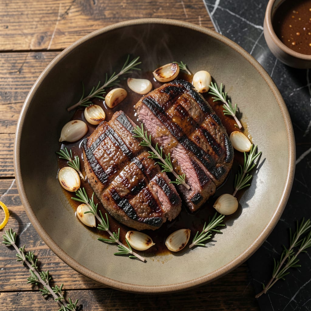 Grilled Cube Steak Recipe: Tenderized and Juicy With Grill Marks example with annotations