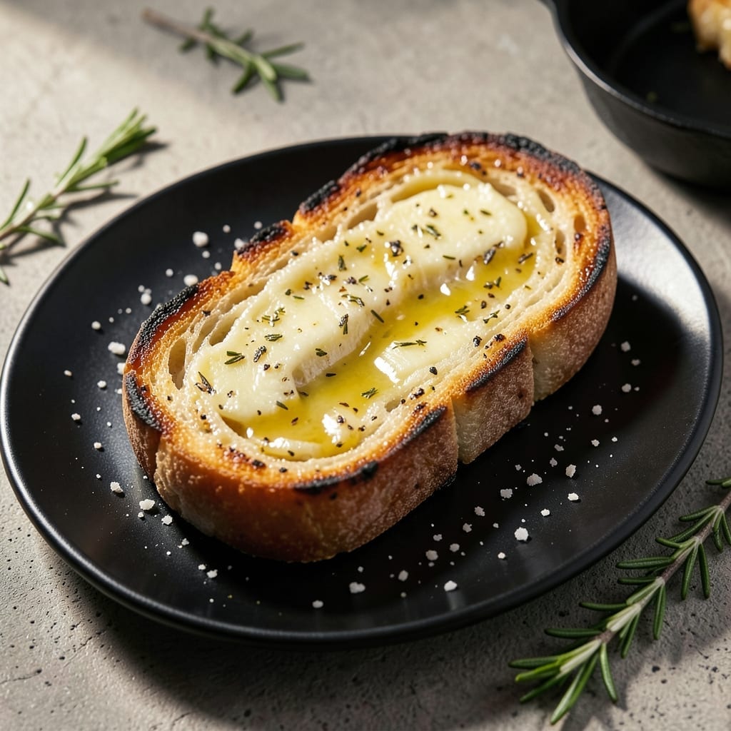 Grilled Garlic Bread Recipe: Buttery Crust with Toasted Aroma