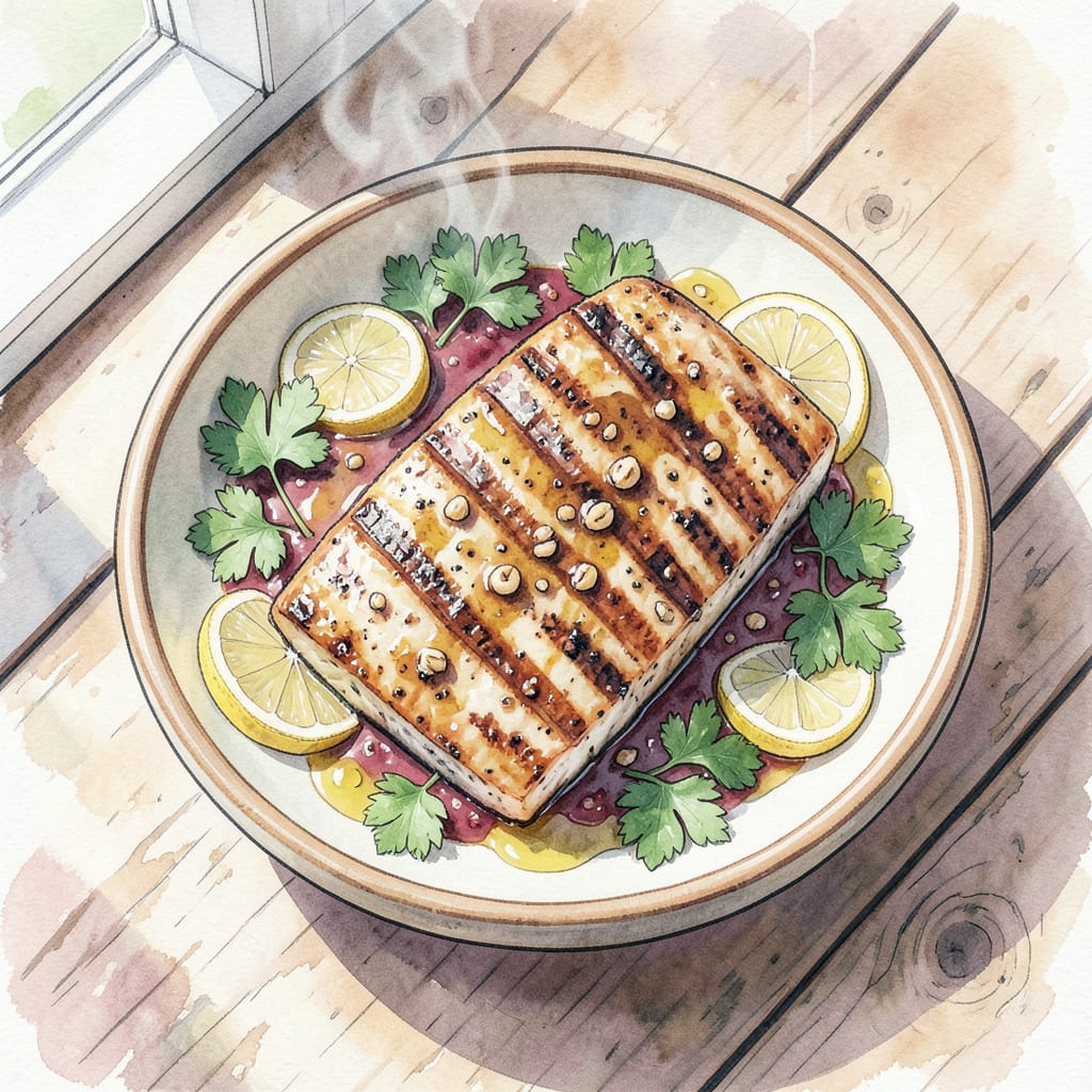 Grilled Grouper Recipe: Flaky and Flavorful Every Time example with annotations