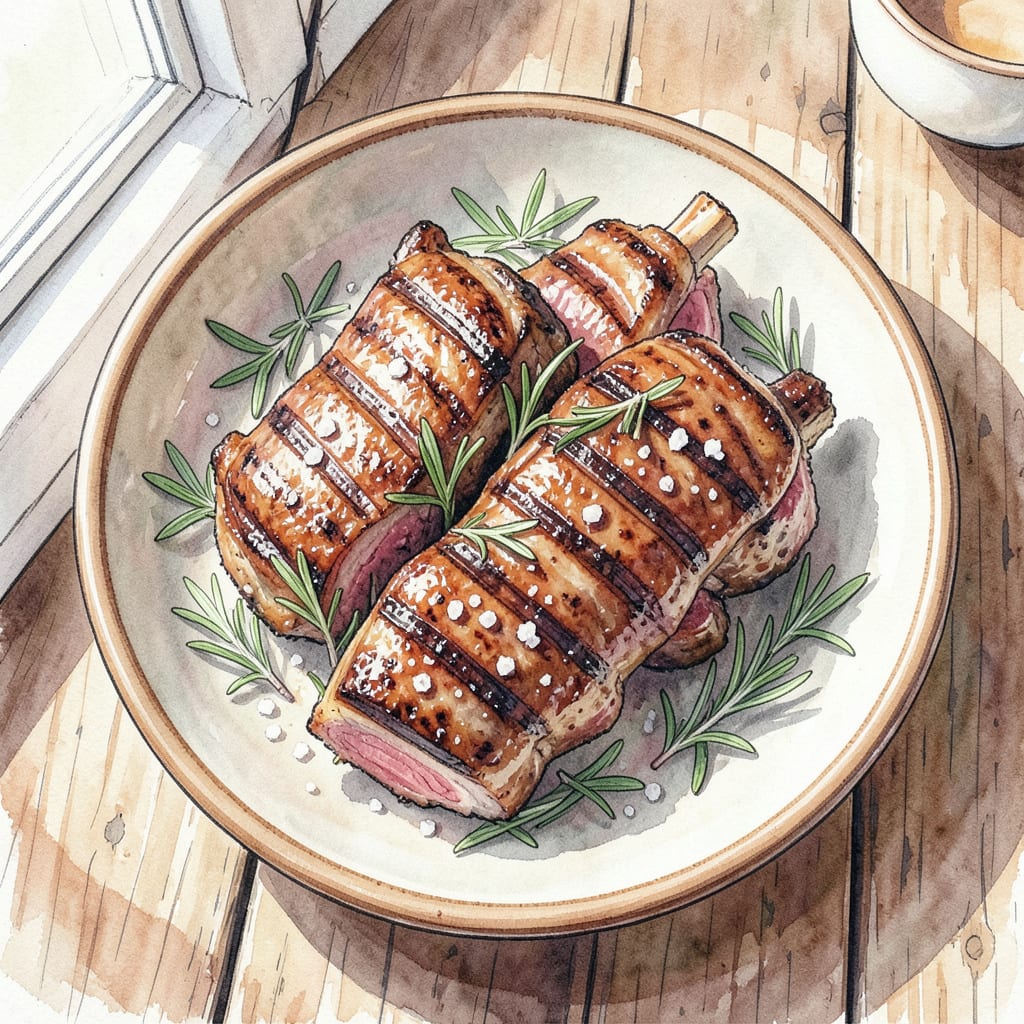 Complete Grilled Lamb Ribs Recipe: Fall Off The Bone Tender Perfection overview image