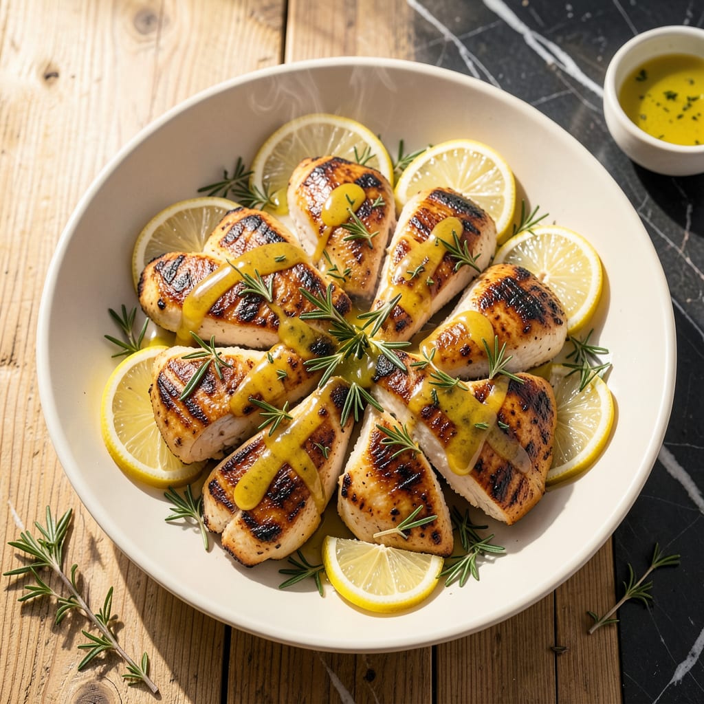 Complete Grilled Lemon Chicken Recipe: Zesty Char with Herb Infused Juiciness overview image