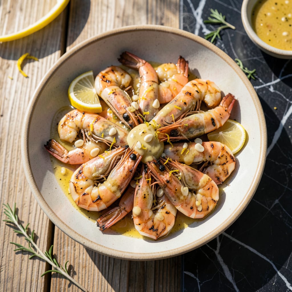 Complete Grilled Lemon Garlic Shrimp Recipe: Zesty Char With Buttery Depth overview image